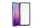 Puhelin - Kannet ja kotelot - ITSKINS  HYBRID CLEAR cover for Samsung Galaxy S10+®. Black and transparent - SGSR-HBMKC-BKTR