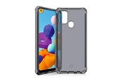 Puhelin - Kannet ja kotelot - ITSKINS SPECTRUM CLEAR cover for Samsung Galaxy A21s®. Smoke - SGSA-SPECM-SMOK