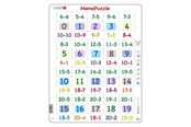 Palapelit - Larsen Puzzles Puzzle MemoPuzzle. Learn minus pieces with numbers from - 40 pieces Maxi (36.5x28.5 cm) Lattia - GP8