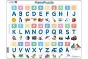 Palapelit - Larsen Puzzles Puzzle MemoPuzzle. The alphabet with 29 uppercase and lowercase letters - 58 pieces Maxi (36.5x28.5 cm) Lattia - GP429