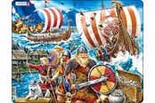 Palapelit - Larsen Puzzles Puzzle Viking Voyage - 65 pieces Maxi (36.5x28.5 cm) Lattia - FI8