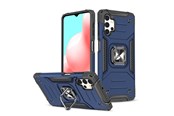 Puhelin - Kannet ja kotelot - Wozinsky Ring Armor tough hybrid case cover + magnetic holder for Samsung Galaxy A73 blue - 9145576243596