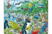 Palapelit - Larsen Puzzles Puzzle Wildlife in New Zealand - 53 pieces Maxi (36.5x28.5 cm) Lattia - FH44