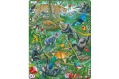 Palapelit - Larsen Puzzles Puzzle African Rainforest - 32 pieces Maxi (36.5x28.5 cm) Lattia - FH41