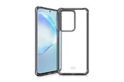 Puhelin - Kannet ja kotelot - ITSKINS HYBRID CLEAR cover for Samsung Galaxy S20 Ultra 4G / 5G®. Black and transparent - SGPS-HBMKC-BKTR