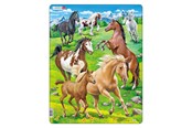 Palapelit - Larsen Puzzles Puzzle Horses - 65 pieces Maxi (36.5x28.5 cm) Lattia - FH38