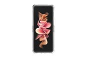 Puhelin - Kannet ja kotelot - ITSKINS HYBRID CLEAR cover for Samsung Galaxy Z Flip3 5G®. Transparent - SGF2-HBMKC-TRSP