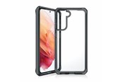 Puhelin - Kannet ja kotelot - ITSKINS SUPREME CLEAR cover for Samsung Galaxy S21 4G / 5G®. Smoke and transparent - SG3S-SUPIC-SMTR