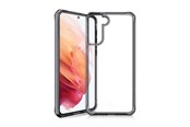 Puhelin - Kannet ja kotelot - ITSKINS HYBRID CLEAR cover for Samsung Galaxy S21 4G / 5G®. Black and transparent - SG3S-HBMKC-BKTR