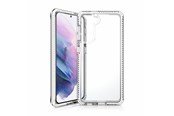 Puhelin - Kannet ja kotelot - ITSKINS SUPREME CLEAR cover for Samsung Galaxy S21+ 4G / 5G®. White and transparent - SG3P-SUPIC-WTTR