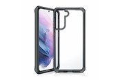 Puhelin - Kannet ja kotelot - ITSKINS SUPREME CLEAR cover for Samsung Galaxy S21+ 4G / 5G®. Smoke and transparent - SG3P-SUPIC-SMTR