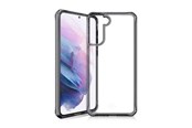 Puhelin - Kannet ja kotelot - ITSKINS HYBRID CLEAR cover for Samsung Galaxy S21 + 4G / 5G®. Black and transparent - SG3P-HBMKC-BKTR