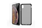 Puhelin - Kannet ja kotelot - ITSKINS SUPREME FROST360 (Supreme + 2.5D Glass) cover for iPhone XS Max®. Black - APXP-SUFDC-BLCK
