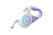 Koirat - Rojeco Automatic Dog Leash with LED 5 m – Purple - RQYS-04 Purple