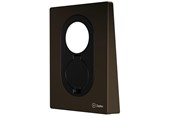 Sähköauton lataus - Zaptec Go Front Cover, Wood Brown - 70115