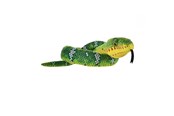 Pehmolelu - Wild Republic Plush Toy Snakes 137 cm Emerald Tree Boa Corallus - 28406
