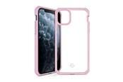 Puhelin - Kannet ja kotelot - ITSKINS HYBRID SOLID cover for iPhone 11 Pro Max / XS Max®. Pink and transparent - APXM-HYBSO-PKTR
