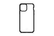 Puhelin - Kannet ja kotelot - ITSKINS  HYBRID SOLID cover for iPhone 11 Pro Max / XS Max®. Black and transparent - APXM-HYBSO-PBTR