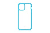 Puhelin - Kannet ja kotelot - ITSKINS HYBRID SOLID cover for iPhone 11 Pro Max / XS Max®. Blue and transparent - APXM-HYBSO-BUTR