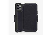 Puhelin - Kannet ja kotelot - ITSKINS HYBRID FOLIO cover for iPhone 11 Max / XS Max®. Black with recycled leather - APXM-HYBRF-BKRL