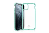 Puhelin - Kannet ja kotelot - ITSKINS HYBRID CLEAR cover for iPhone 11 Pro Max / XS Max®. Tiffany green and transparent - APXM-HBMKC-TGTR