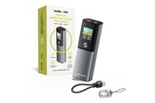 Powerbank - Mobile Origin 100W PD 14000mAh Display PowerBank PB12 - USB-C + USB-A Powerbank - Harmaa - 14000 mAh - MO-100WPD-PB12
