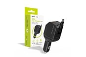 Puhelin - Adapterit & Laturit - Mobile Origin 90W Car Charger CA22 - USB-C + USB-A 2x USB-C Cable - MO-90CCH-CA22