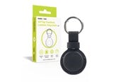 Puhelin - Muut lisävarusteet - Mobile Origin AirTag Outdoor Leather Keychain A7 black - MO-AOLK-BLK
