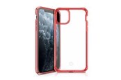 Puhelin - Kannet ja kotelot - ITSKINS HYBRID CLEAR cover for iPhone 11 Pro / XS / X®. Red and transparent - APXE-HBMKC-RATR