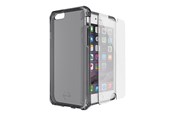 Puhelin - Kannet ja kotelot - ITSKINS SPRECTRUM CLEAR360 cover for iPhone 6 Plus / 6s Plus®. Black - APSP-SPTDC-BLCK