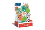 Vauva- ja taaperolelut - Clementoni New Round&Round Animals - 17952