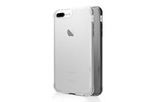 Puhelin - Kannet ja kotelot - ITSKINS NANO DUO cover for iPhone 8 Plus / 7 Plus / 6s Plus / 6 Plus®. Black and transparent - APPP-2N1ZG-BKTR