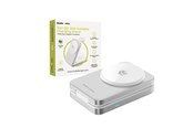 Puhelin - Adapterit & Laturit - Mobile Origin 3in1 Qi2 25W Foldable Charging Stand PW35.MagSafe Compatible - Silver - MO-FCHS-PW35-SLV