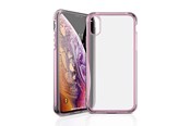 Puhelin - Kannet ja kotelot - ITSKINS NANO ICE cover for iPhone XS / X®. Pink and transparent - APHX-ZEROI-LKTR