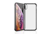 Puhelin - Kannet ja kotelot - ITSKINS NANO ICE cover for iPhone XS / X®. Black and transparent - APHX-ZEROI-BKTR