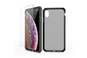 Puhelintarvikkeet - Näytönsuojat - ITSKINS SUPREME FROST360 (Supreme + 2.5D Glass) ﻿cover for iPhone XS / X®. Black - APHX-SUFDC-BLCK