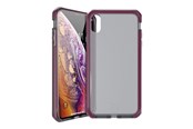 Puhelin - Kannet ja kotelot - ITSKINS SUPREME FROST cover for iPhone XS / X®. Smoke and fushia - APHX-SPRFR-SKFU