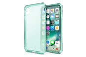 Puhelin - Kannet ja kotelot - ITSKINS  SPECTRUM CLEAR cover for iPhone XS / X®. Tiffany green - APHX-SPECM-TFGR