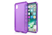 Puhelin - Kannet ja kotelot - ITSKINS  SPECTRUM CLEAR cover for iPhone XS / X®. Purple - APHX-SPECM-PRPL