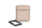 Kameralaukut - ITSKINS FERONIABIO cover for AirPods® (1st. and 2nd. gen.). Natural - APAI-SPBIO-NATU