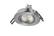 Smart Home - Älykoti - Osram SMART+ MATTER LED Spot Recess GU10 Adjustable 4.7W RGBW Satin Nickel - 4058075853775