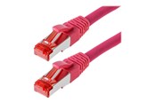 Verkkokaapelit - Helos patch cable - 1.5 m - magenta - Pinkki - 1meter - 118042