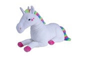 Pehmolelu - Wild Republic Plush Toy Jumbo Cuddlekins 76 cm Unicorn White Stars - 23255