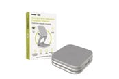 Puhelin - Adapterit & Laturit - Mobile Origin 3in1 Qi2 25W UltraSlim Foldable Charger PW36 MagSafe Compatible Silver - MO-USF-PW36-SLV