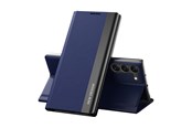 Puhelin - Kannet ja kotelot - Hurtel Sleep Case Pro Case for Samsung Galaxy S23+ with Flip Stand Blue - 9145576269800