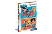 Palapelit - Clementoni Puzzle WB DC Super Friends 2x60 pieces Lattia - 21624