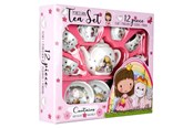 Roolileikit - Barbo Toys Classic Porcelain Tea Set 12 Pcs Pink - 5200