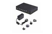KVM-kytkimet - StarTech.com - KVM / audio / USB switch - 4 ports - TAA Compliant - P4AD122M-KVM-SWITCH