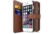 Puhelin - Kannet ja kotelot - ITSKINS BOOK cover for iPhone 8 / 7 / 6s / 6®. Brown - AP67-BOOKC-BROW