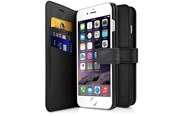 Puhelin - Kannet ja kotelot - ITSKINS BOOK cover for iPhone 8 / 7 / 6s / 6®. Black - AP67-BOOKC-BLCK